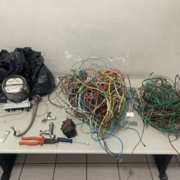 PM reforça patrulhamento após aumento no número de furtos de cobre