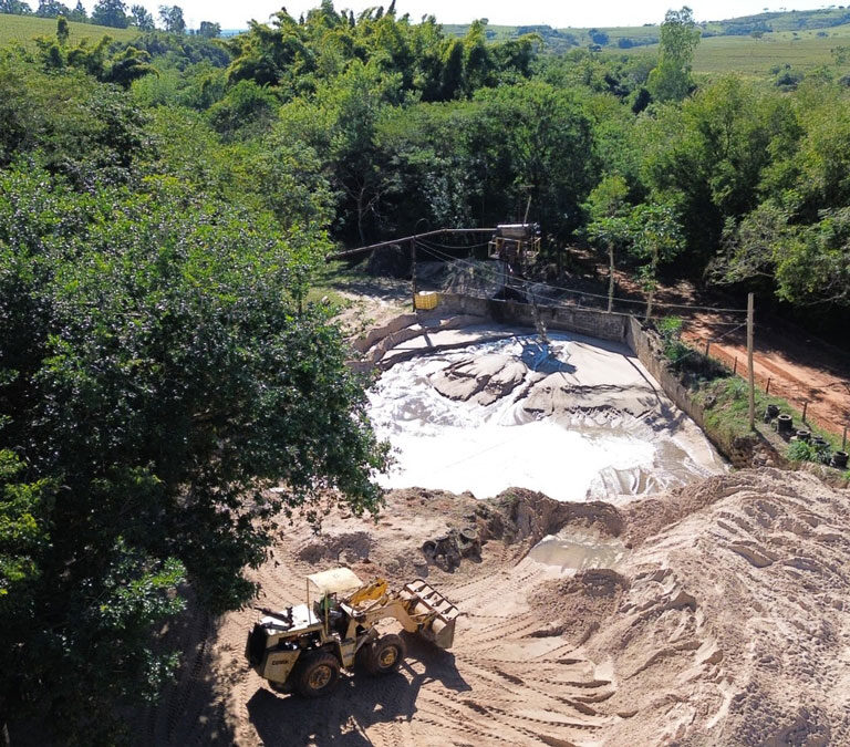 Areia e pedra ensacadas: nova linha do Porto de Areia Canaã facilita pequenas obras