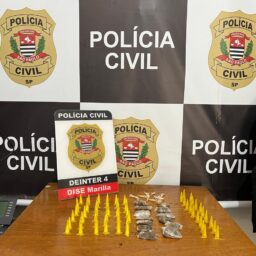 Dise de Marília prende mulher suspeita de atuar como ‘olheira’ na zona norte