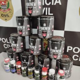 Polícia Civil apreende grande quantidade de suplementos adulterados em Marília