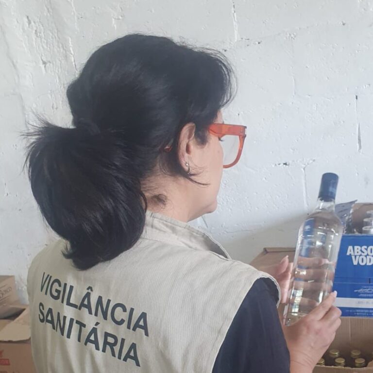 Marília realiza nova ação de fiscalização para prevenir intoxicação por metanol