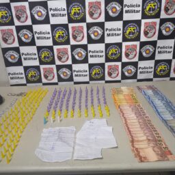 Incursão da PM termina com prisão e drogas apreendidas na Delfim Moreira