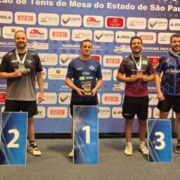 Tênis de Mesa de Marília brilha no Paulistão com 13 medalhas e segundo lugar estadual