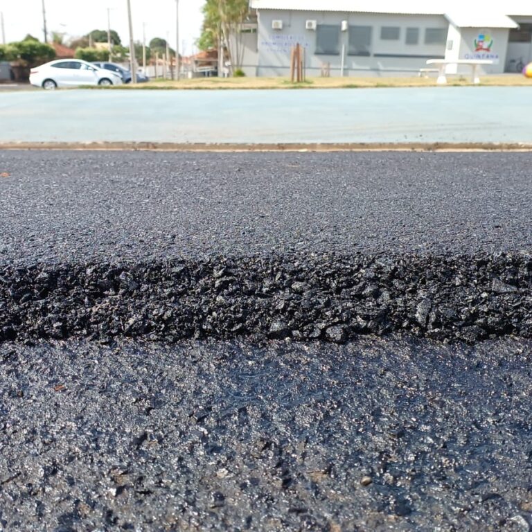 Prefeitura de Quintana lança maior obra de recapeamento da cidade
