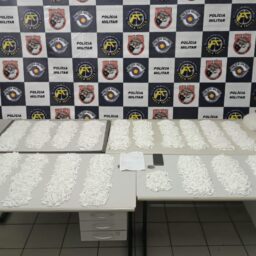 Dupla é presa em ação que apreendeu mais de nove mil porções de cocaína