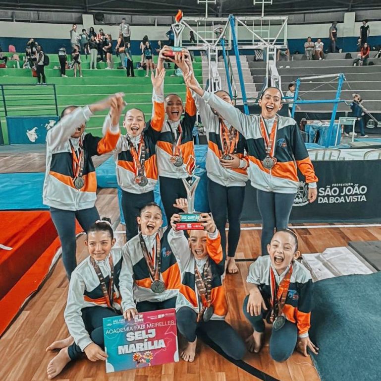 Equipes de Marília conquistam medalhas na final estadual da Copa de Ginástica Artística
