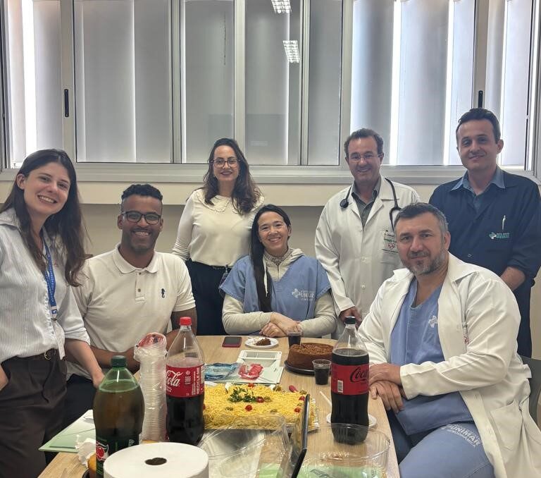 Hemodinâmica do HBU é treinada no uso de tecnologia que acelera recuperação