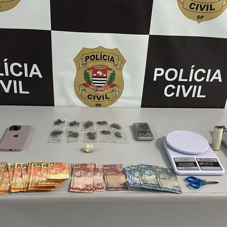 Denúncia de violência doméstica termina com prisão por tráfico de drogas