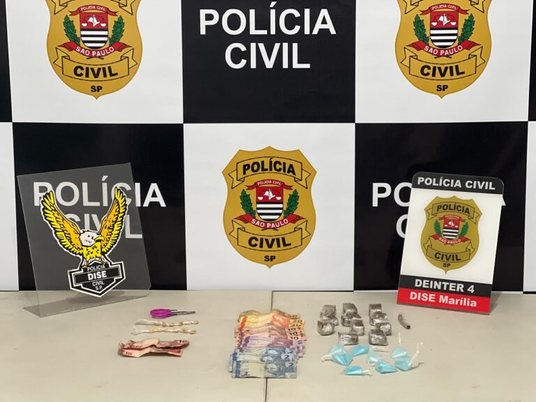 Dise faz busca e prende homem por tráfico na zona sul; suspeito acumula quatro prisões