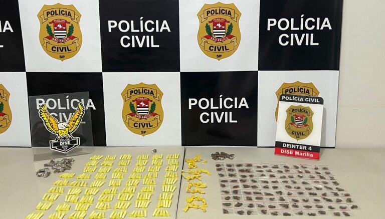 Dise prende ‘olheiro’ e ‘vapor’ de biqueira na Vila Barros