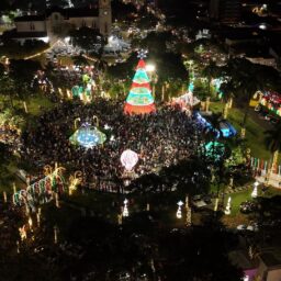 Programação do Natal Iluminado segue até 21 de dezembro em Marília