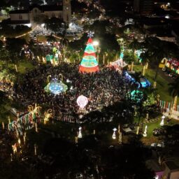 Programação do Natal Iluminado segue até 21 de dezembro em Marília