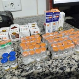 PRF flagra contrabando de remédios para emagrecer na Transbrasiliana