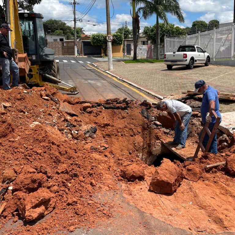 Marília reforça drenagem urbana com obras na Via Expressa