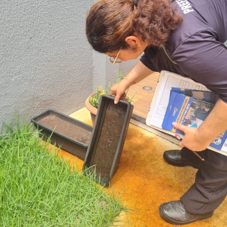 Ação contra a dengue vistoria 700 imóveis em três regiões de Marília