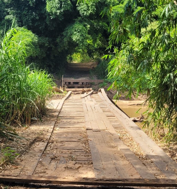Município articula convênio para recuperar ponte rural em Avencas