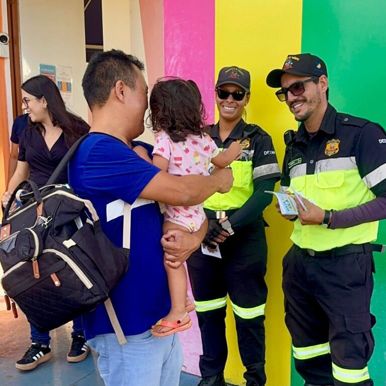 Emdurb e Detap promovem ação de volta às aulas com foco no trânsito