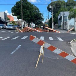 Via Expressa da Sampaio Vidal é interditada até sexta-feira para obra em galeria