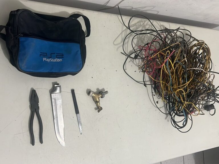 Homem é preso em flagrante por furto em casa desabitada no Alto Cafezal