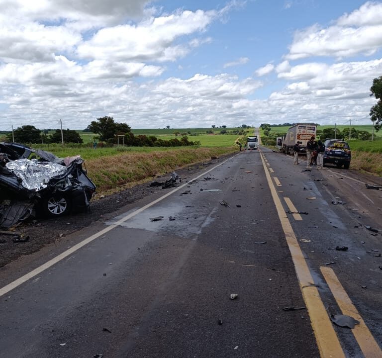 Morador de Marília morre em acidente na rodovia BR-153