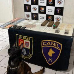 Homem é preso por tráfico, associação e corrupção de menores em ação da PM