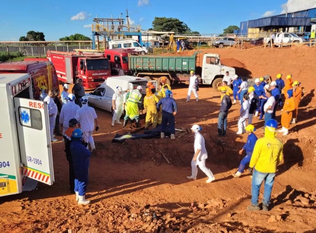 Deslizamento em obra da Marfrig deixa quatro mortos em Promissão