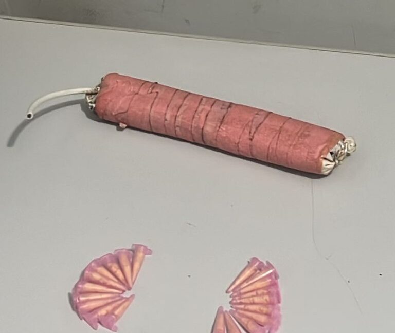 Jovem que guardava dinamite em casa é preso dois dias após apreensão de explosivo