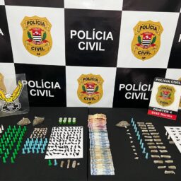 Casal é preso por tráfico de drogas e associação criminosa na zona norte