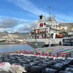Espanha apreende 10 toneladas de cocaína em navio que fez escala no Brasil