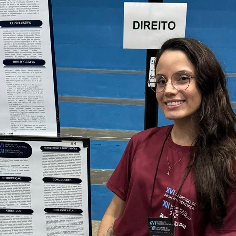 Acadêmica de Direito da Unimar conquista 2º lugar nacional no Conic 2025