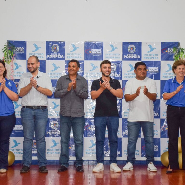 Instituto Prospera forma alunos de cursos gratuitos e reforça capacitação em Pompeia