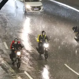 Defesa Civil alerta para risco de chuvas fortes no Estado de São Paulo