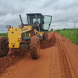 Prefeitura de Tupã dá sequência a trabalho de manutenção de estradas rurais