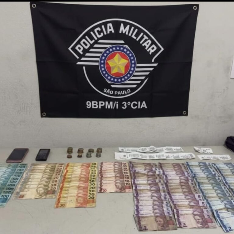 Dinheiro suspeito de jogo do bicho é apreendido em loja de materiais de construção