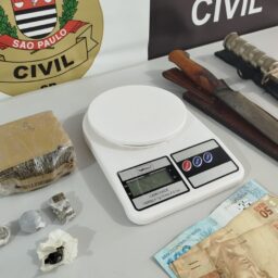 Tratorista é preso por tráfico durante busca por joias furtadas em Marília