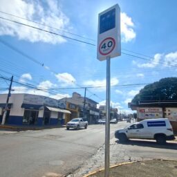 Tupã instala lombadas eletrônicas em via na zona leste e vicinal