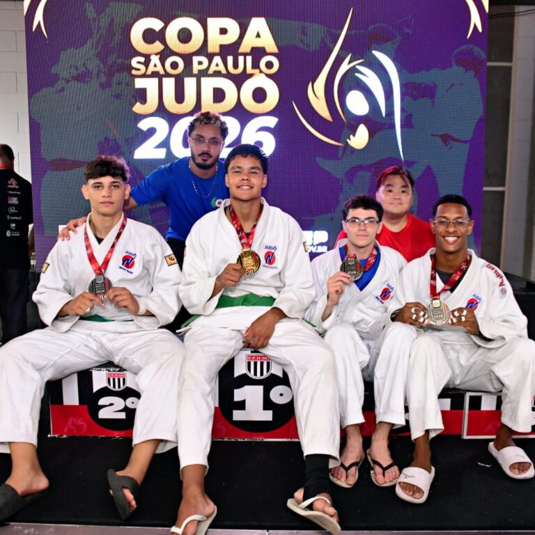 Judocas de Marília conquistam quatro medalhas na Copa São Paulo