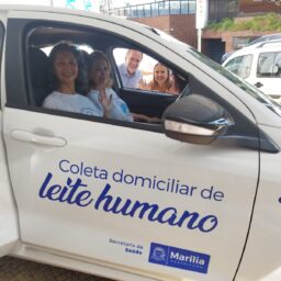 Prefeitura entrega veículo ao Banco de Leite Humano em Marília