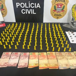 Jovem é preso em ação da Dise com cocaína e haxixe na zona sul