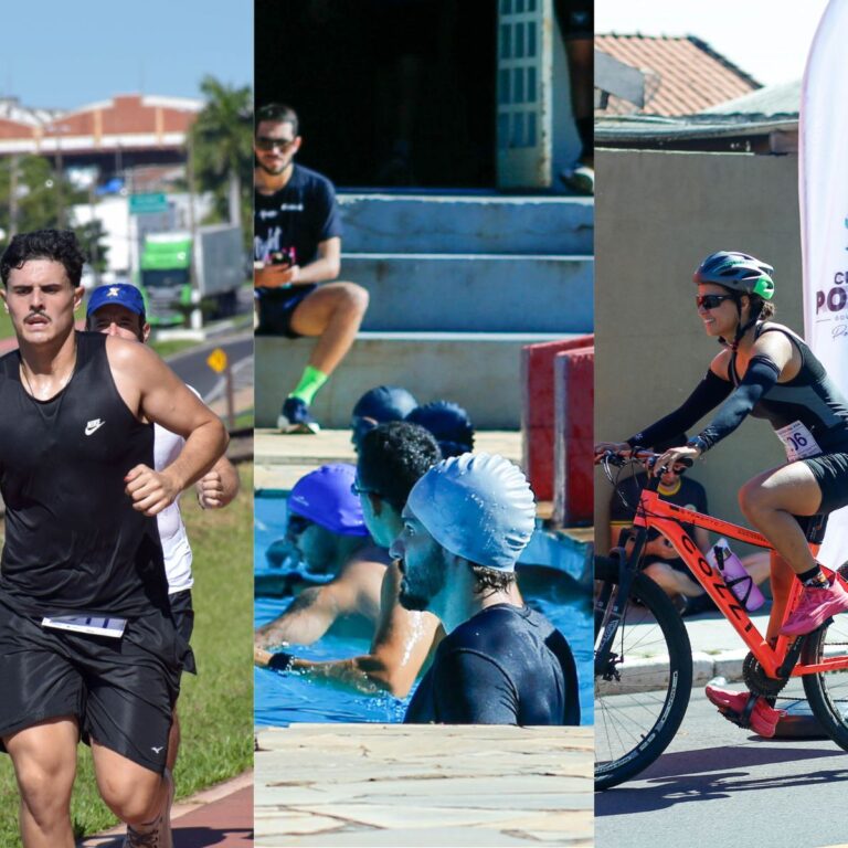 Triathlon de Pompeia dobra participação e reúne mais de 60 atletas na 2ª edição