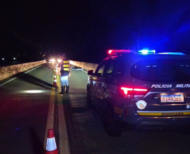 Pescador morre atropelado na ponte do Rio Dourado em Lins