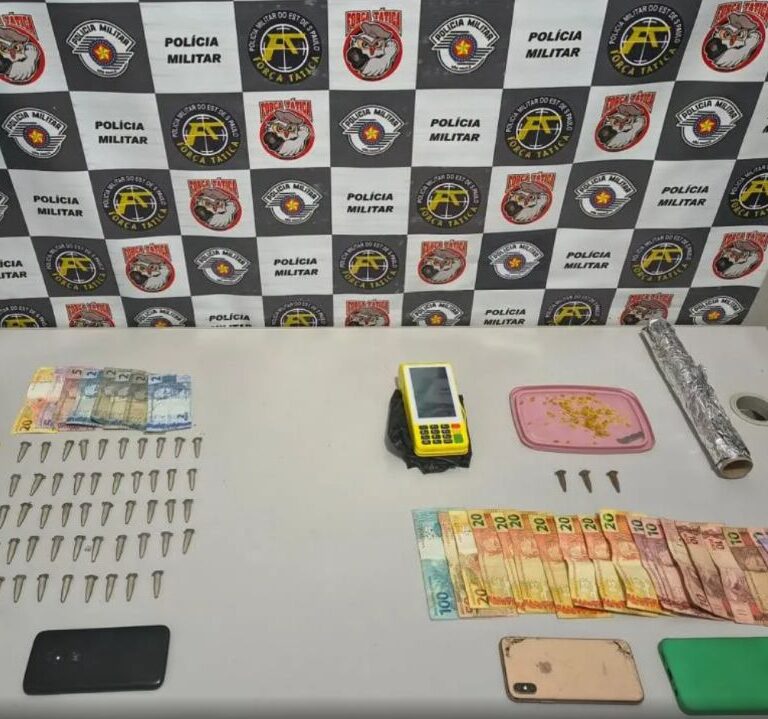 Padrasto e enteado são presos por tráfico de drogas e associação para o crime em Garça