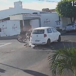 Vídeo mostra momento em que menino de 11 anos é atropelado em Marília