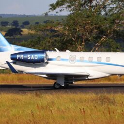 Foto obtida pelo MN comprova passagem de jatinho ligado Vorcaro em Marília