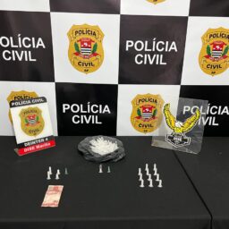 Polícia Civil prende homem por tráfico de drogas na zona norte de Marília