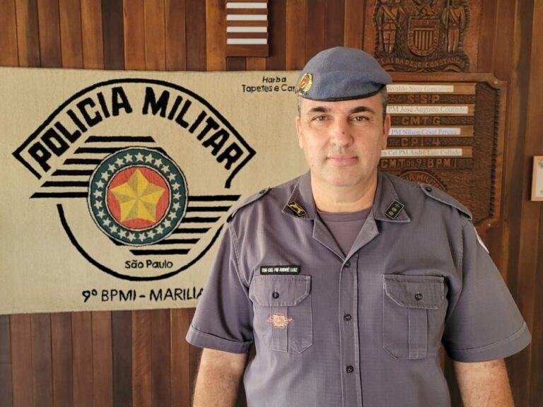 ‘Não há previsão de câmeras corporais para Marília’, diz novo comandante do 9º BPMI