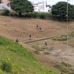 Marília inicia serviços de revitalização dos poliesportivos