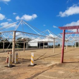 Japan Fest avança na montagem para abertura neste próximo fim de semana