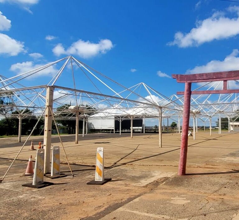 Japan Fest avança na montagem para abertura neste próximo fim de semana