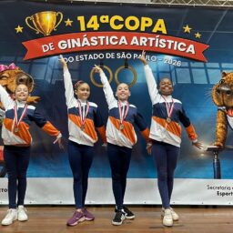 Ginastas de Marília garantem medalhas e top 5 em torneio estadual em Rio Preto